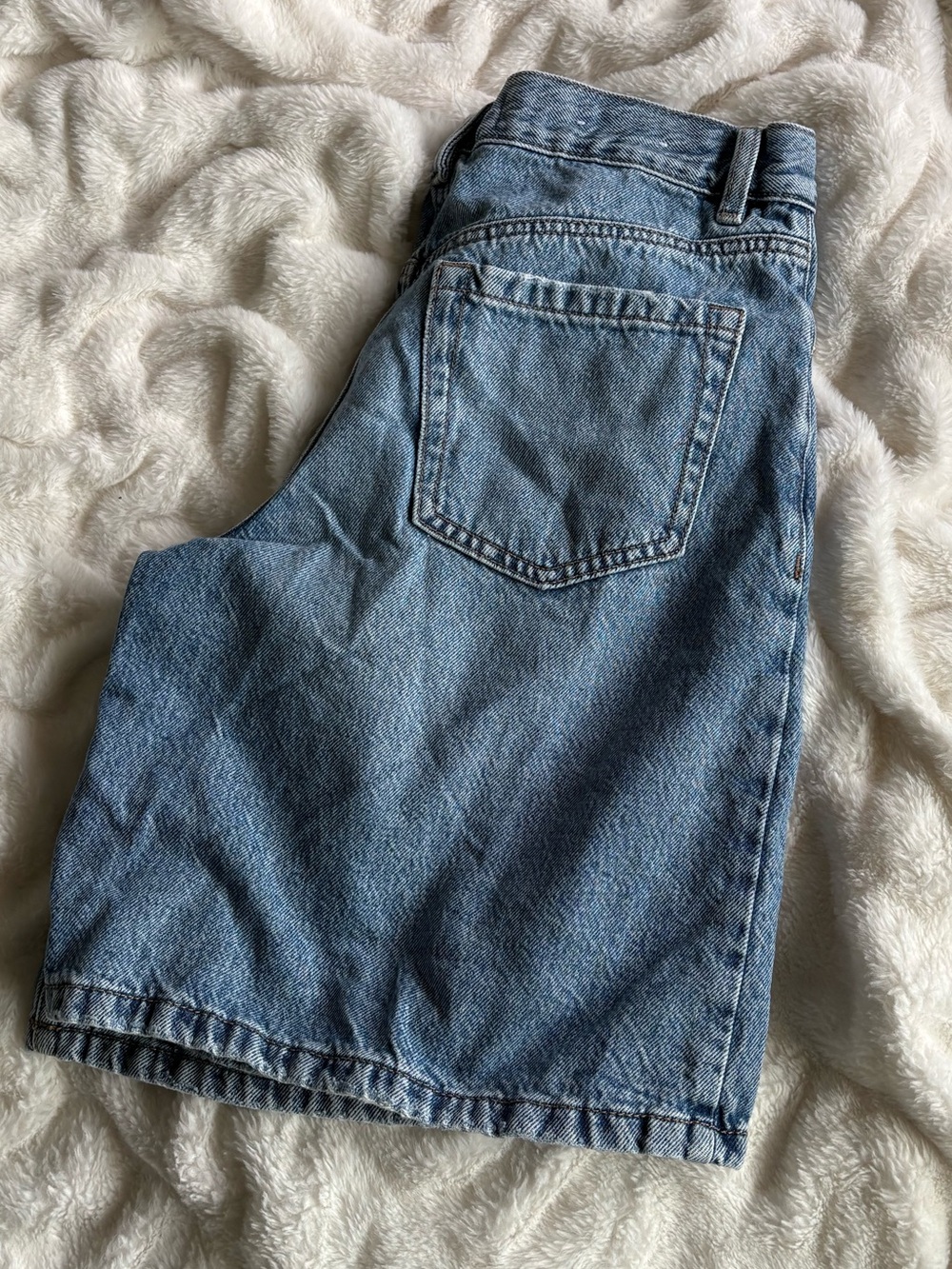 Skater Women's Light Blue Denim Jean Shorts